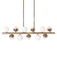 Droplet 11 Light Linear Chandelier Supply