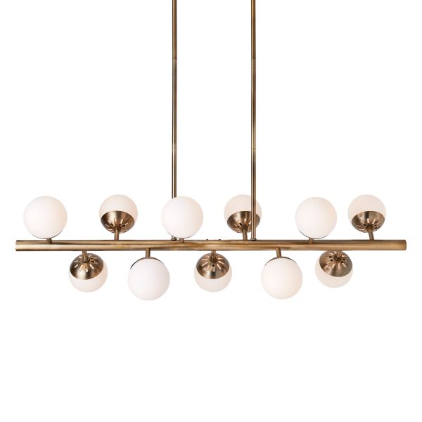 Droplet 11 Light Linear Chandelier Supply