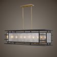 Holmes 8 Light  Linear Chandelier Sale