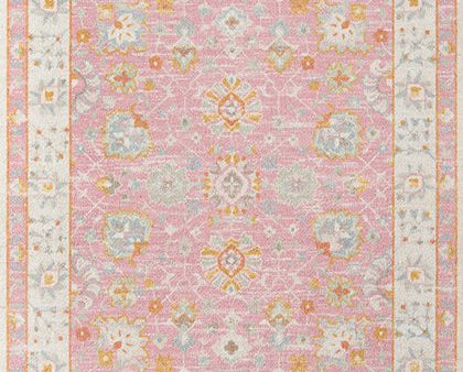 Traditional Machine Made Pink Rug Sale