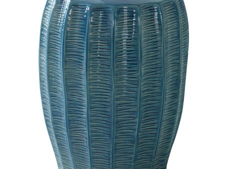 Harbor Aque Blue Garden Stool Supply