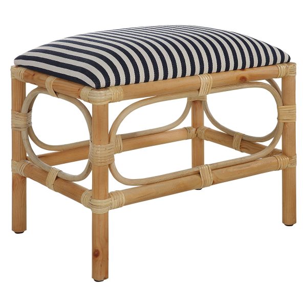 Laguna Small Striped Bench Online now