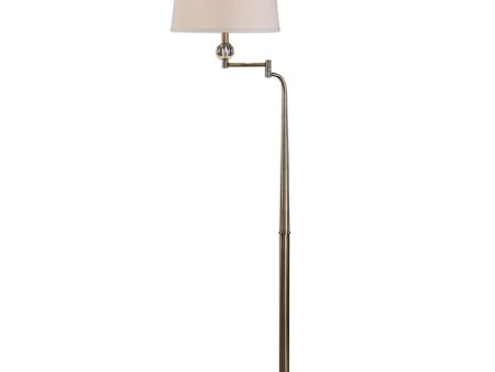 Melini Swing Arm Floor Lamp Online now