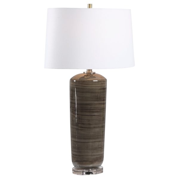 Ebon Charcoal Table Lamp Sale