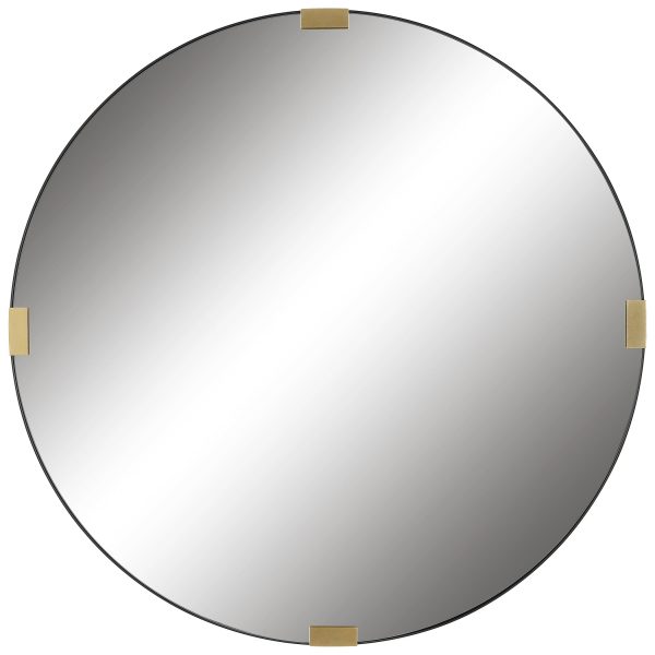 Clip Modern Round Mirror on Sale