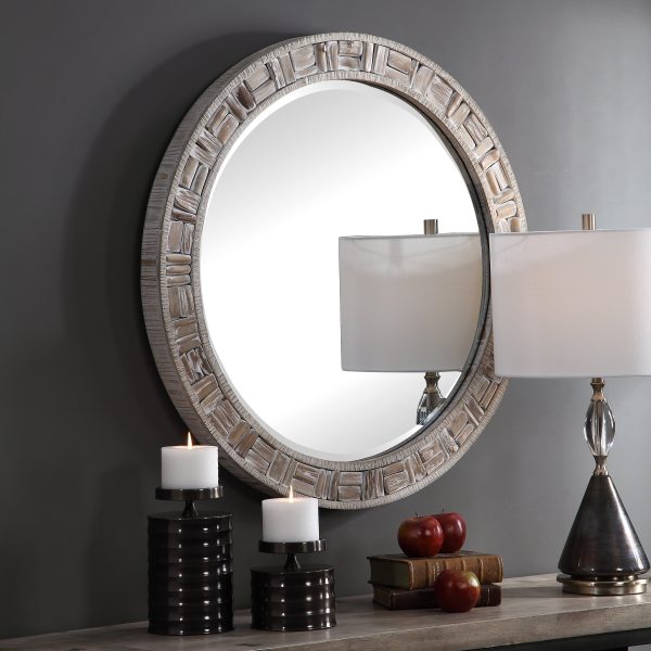 Del Mar Round Mirror Cheap