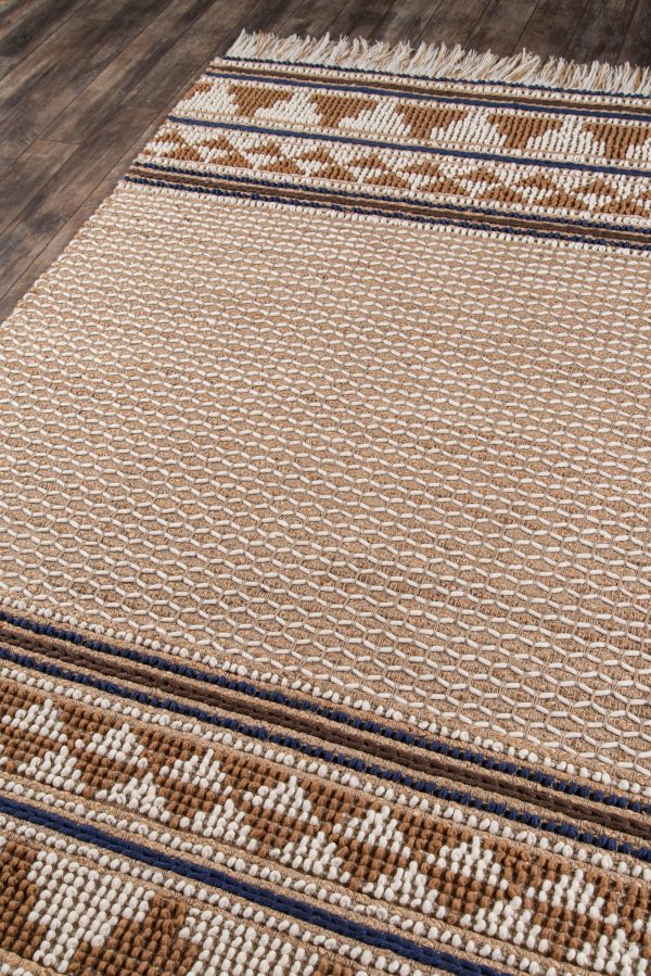 Transitional Hand Woven Off-White Rug For Cheap