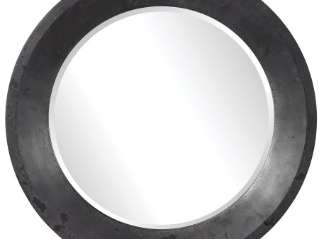 Frazier Round Industrial Mirror Cheap