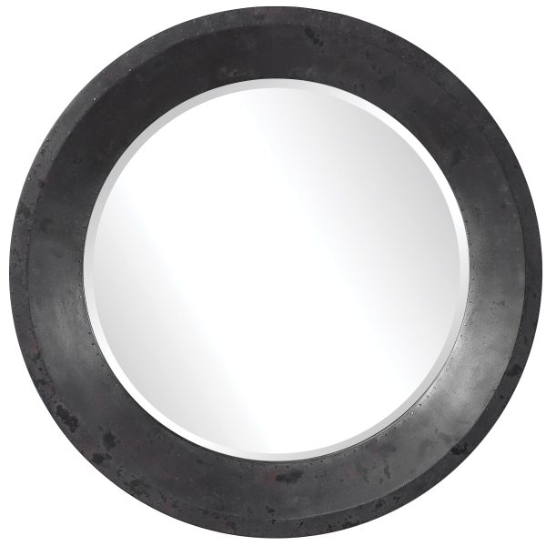 Frazier Round Industrial Mirror Cheap