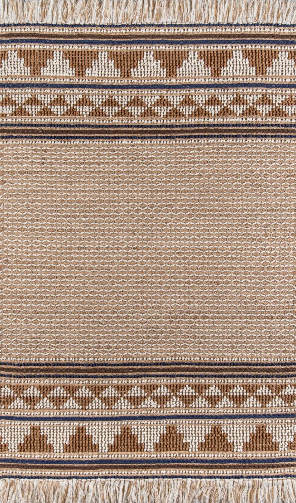 Transitional Hand Woven Off-White Rug For Cheap