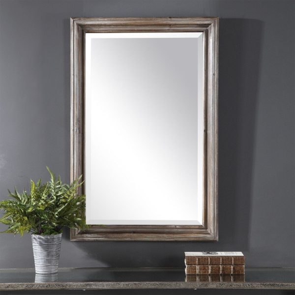 Fielder Distressed Vanity Mirror For Discount