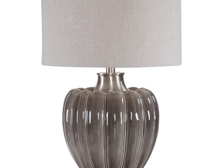 Adler Smoky Gray Table Lamp Cheap