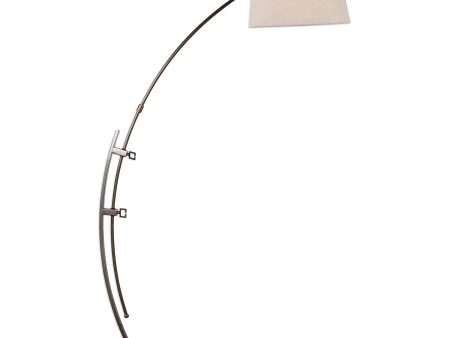 Calogero Bronze Arc Floor Lamp Hot on Sale