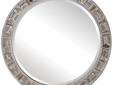 Del Mar Round Mirror Cheap