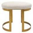 Infinity Gold Accent Stool Supply