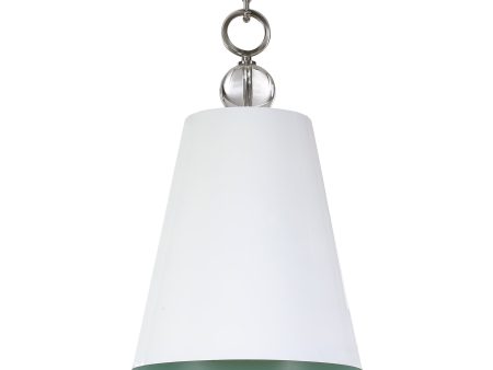 Delray White 1 Light Pendant Sale