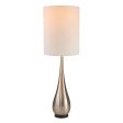 Metal 33  Teardrop Table Lamp,Silver Cheap