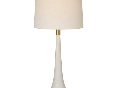 Marille Ivory Stone Table Lamp Online now