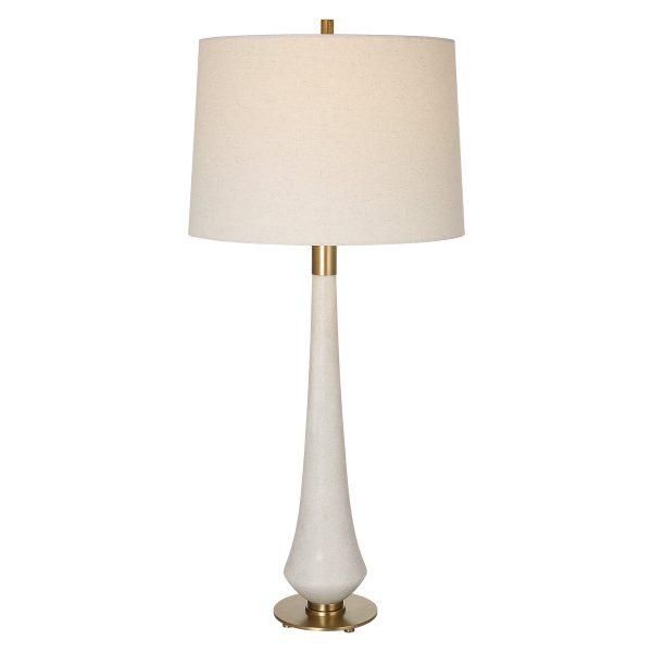 Marille Ivory Stone Table Lamp Online now