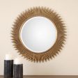 Marlo Round Gold Mirror Sale