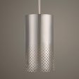 Manheim 1 Light Nickel Cylinder Pendant Discount