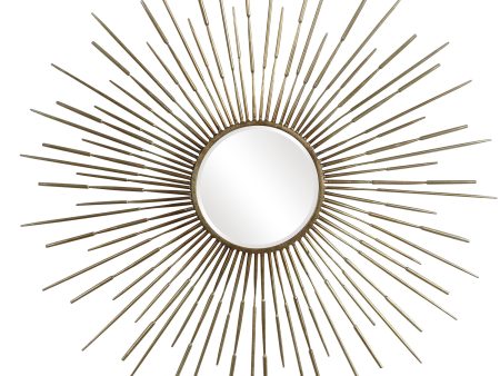 Golden Rays Starburst Mirror Discount