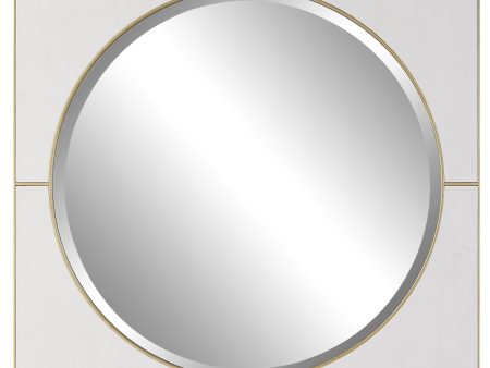 Cyprus White Square Mirror Online Hot Sale