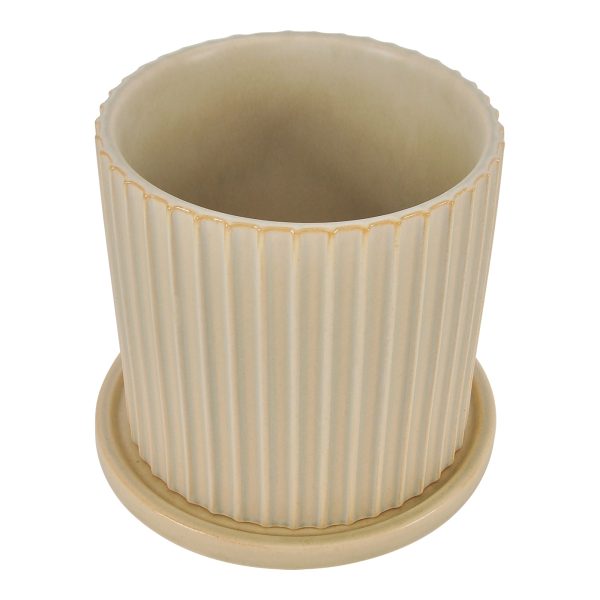 Kuhi Planter Small Light Beige Hot on Sale