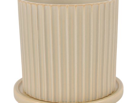 Kuhi Planter Small Light Beige Hot on Sale