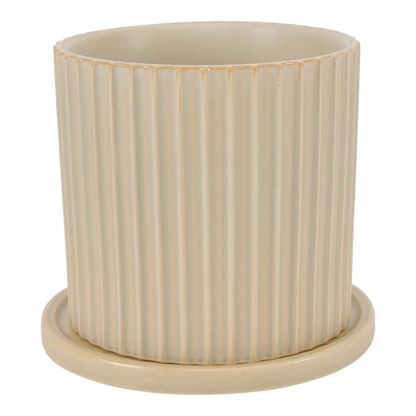 Kuhi Planter Small Light Beige Hot on Sale