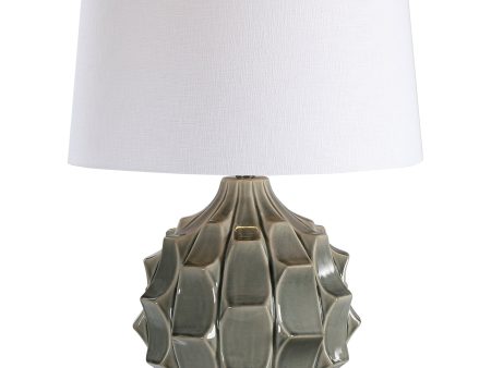 Guerina Gray Table Lamp For Sale