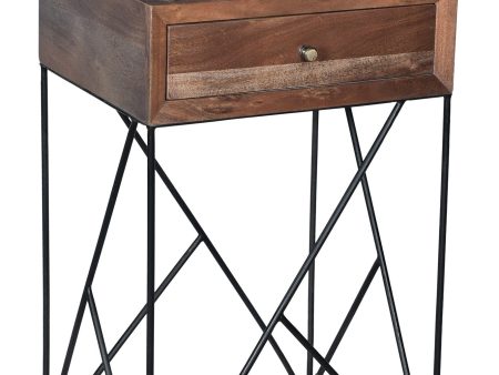 1 Drawer Accent Table Online Sale