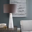 Citadel White Marble Table Lamp on Sale