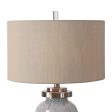 Eleanore Blue Gray Table Lamp For Cheap