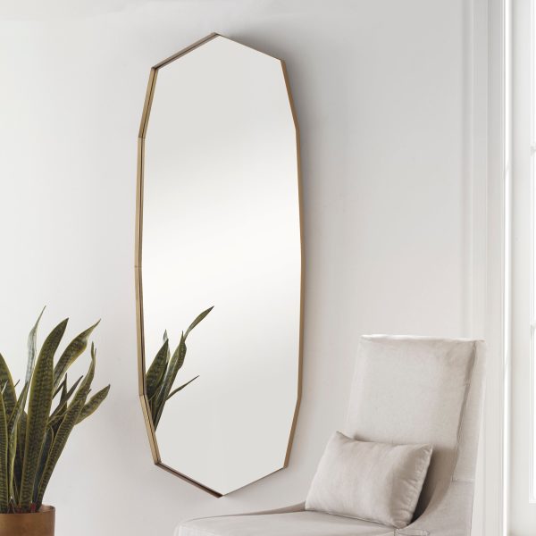 Vault Oversized Angular Mirror For Discount