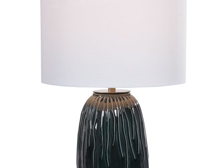 Marimo Deep Teal Table Lamp on Sale