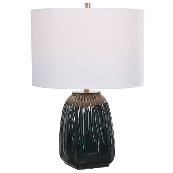 Marimo Deep Teal Table Lamp on Sale