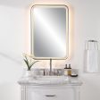 Crofton Lighted Black Vanity Mirror Hot on Sale