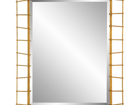 Townsend Antiqued Gold Mirror Supply