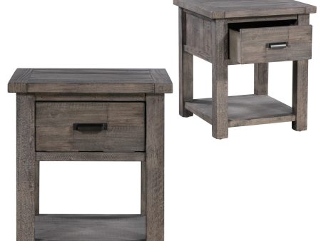 1 Drawer Rectangle End Table Cheap