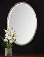 Casalina Nickel Oval Mirror Online Hot Sale