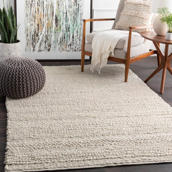 Clifton Ivory Hand Woven 8 X 10 Rug Online Hot Sale