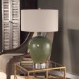 Elva Emerald Table Lamp Online