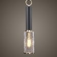 Jarsdel 1 Light Industrial Mini Pendant For Sale