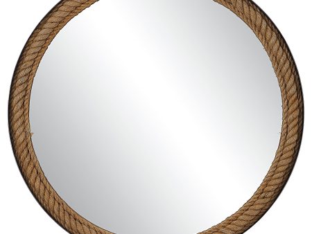 Bolton Round Rope Mirror on Sale