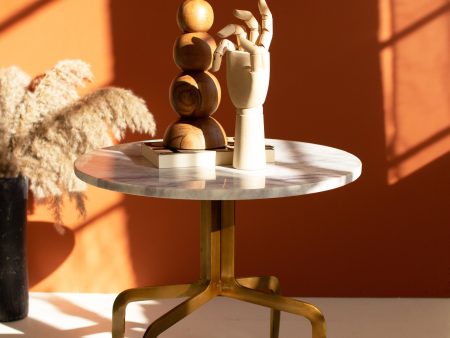 Round Marble Top Table With Antique Brass Legs Online