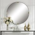 Clip Modern Round Mirror on Sale