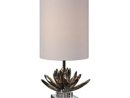 Silver Lotus Accent Lamp Supply