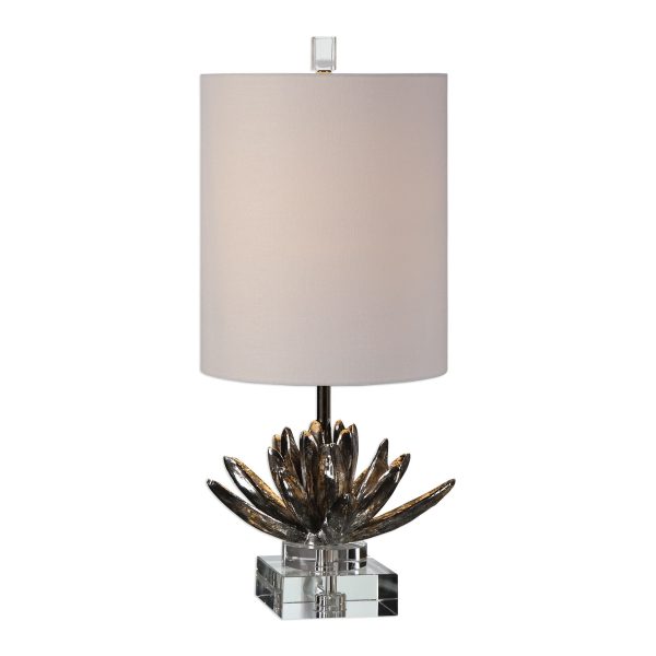 Silver Lotus Accent Lamp Supply