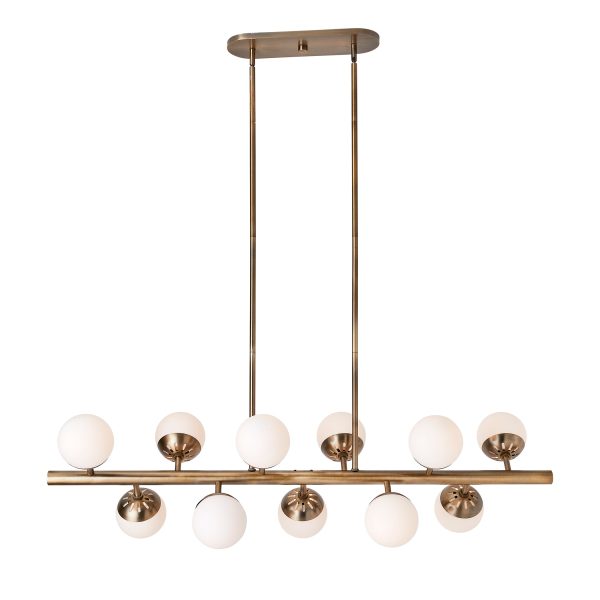 Droplet 11 Light Linear Chandelier Supply